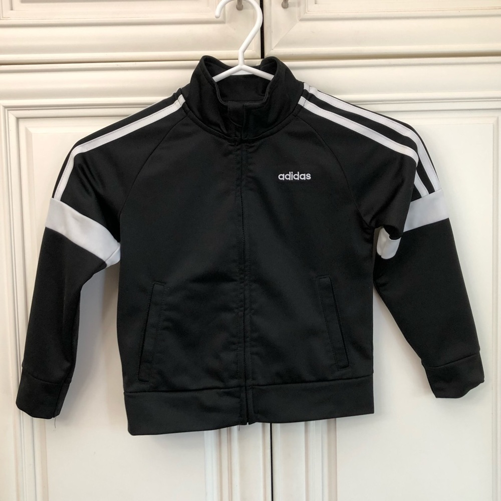 EUC Adidas unisex zip jacket